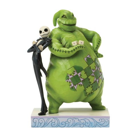 Фигурки Jim Shore Jack Skellington and Oogie Boogie ''One More Roll'' Figure by Jim Shore – The Nightmare Before Christmas