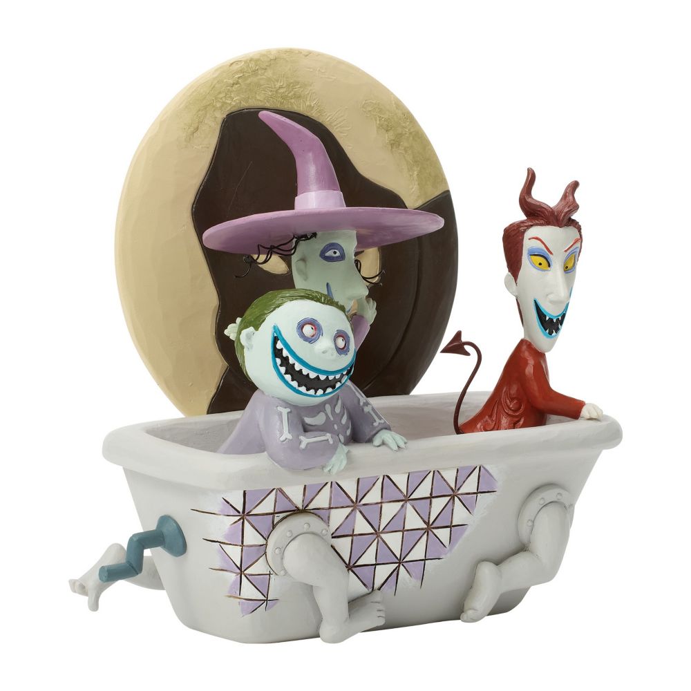 Lock Shock and Barrel ''Mischief Makers'' Figure by Jim Shore - The Nightmare Before Christmas