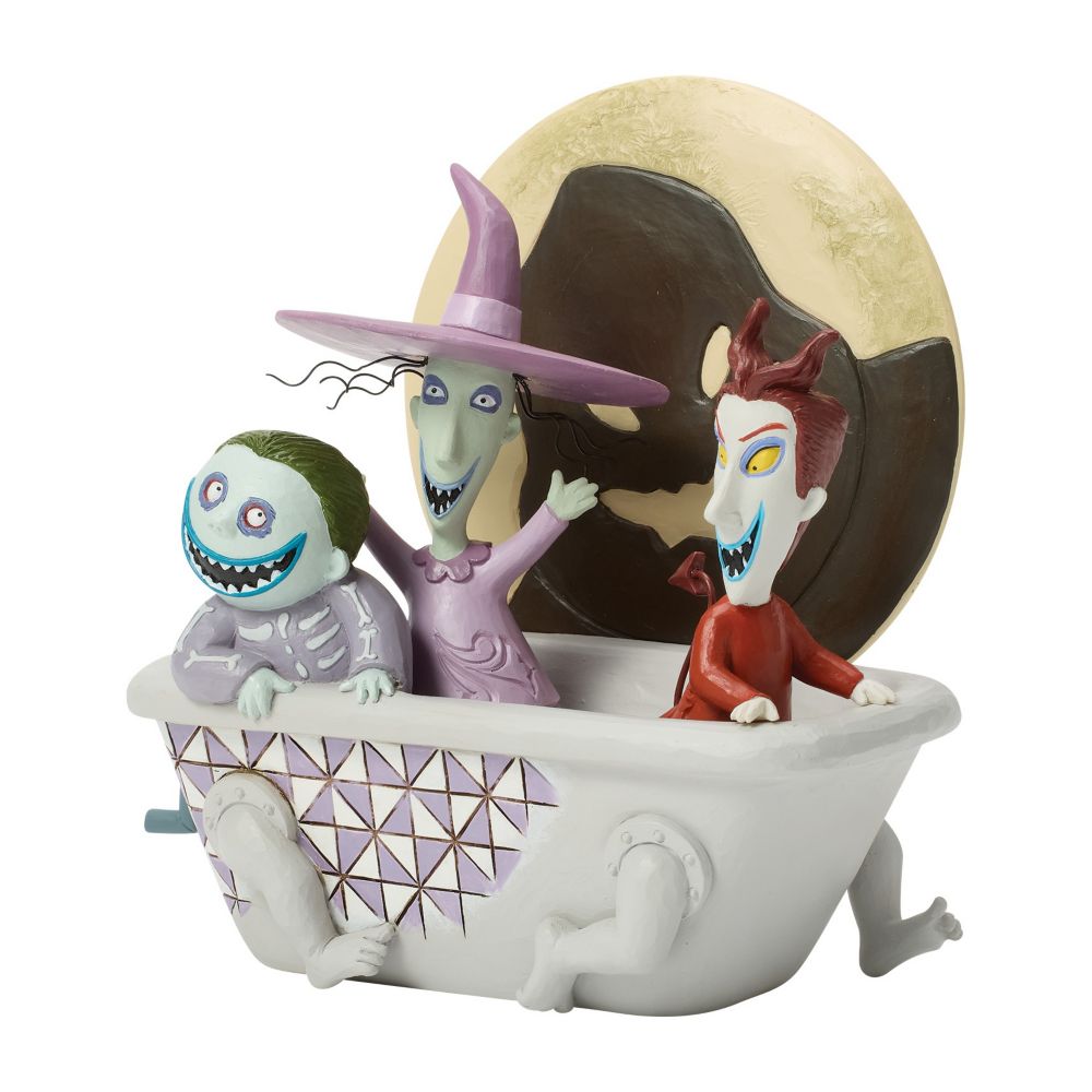 Lock Shock and Barrel ''Mischief Makers'' Figure by Jim Shore - The Nightmare Before Christmas