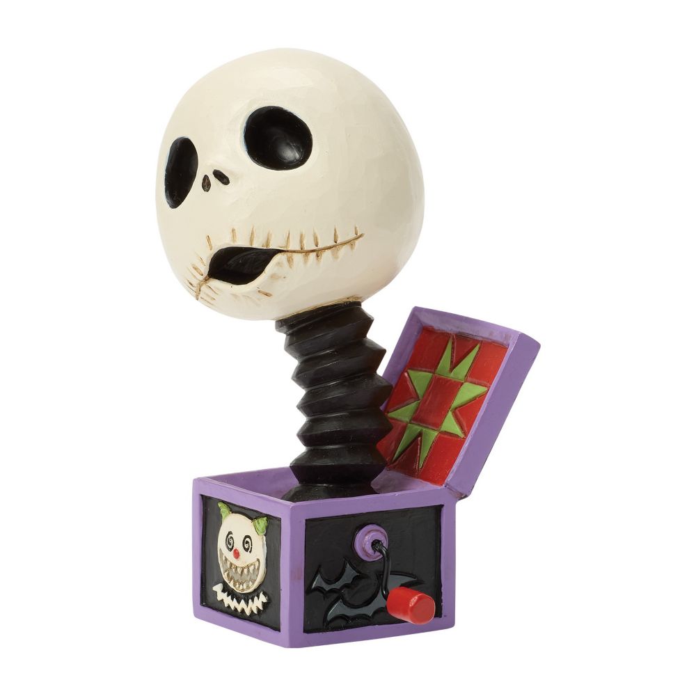 Jack Skellington ''Jack in the Box'' Mini Figure by Jim Shore - The Nightmare Before Christmas