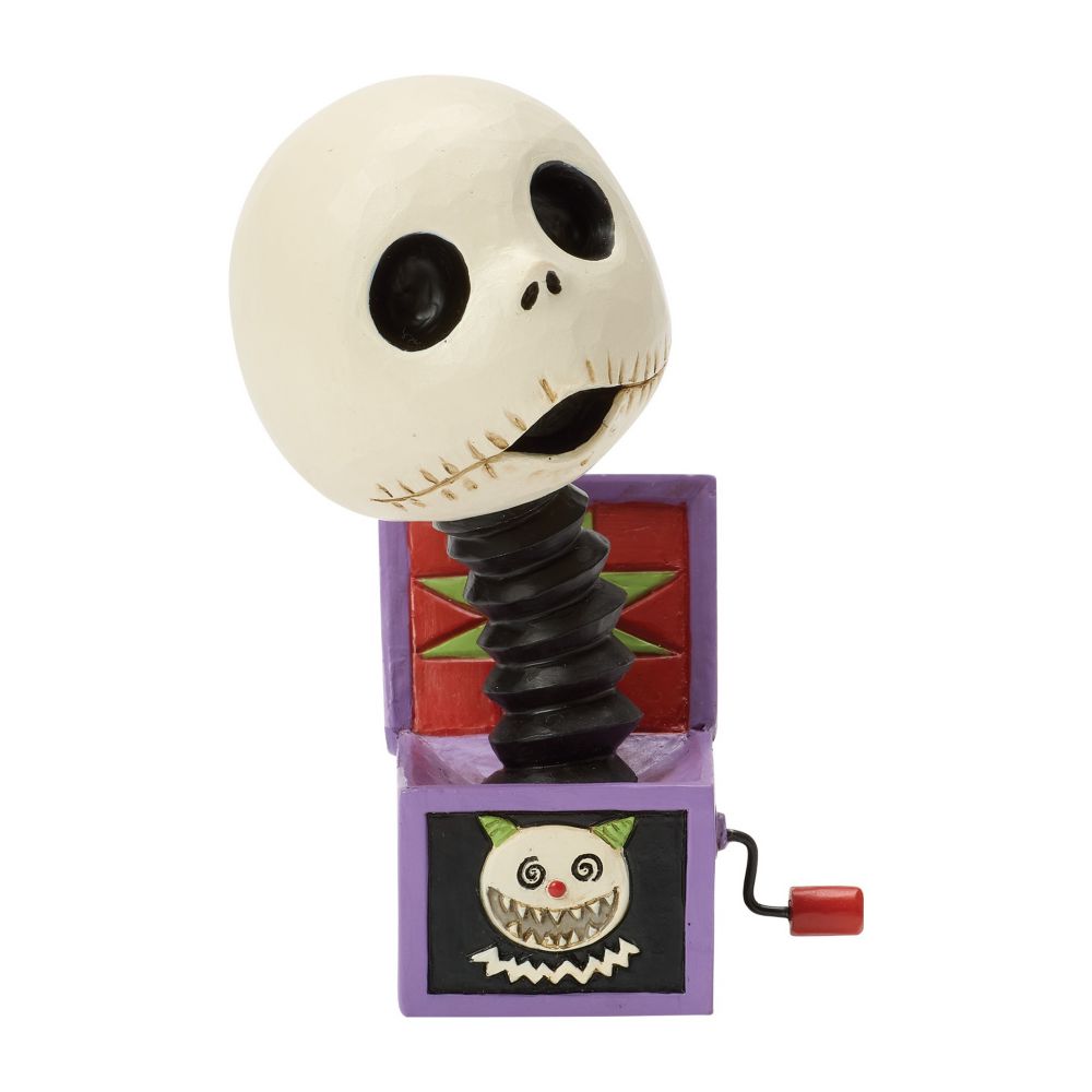 Jack Skellington ''Jack in the Box'' Mini Figure by Jim Shore - The Nightmare Before Christmas