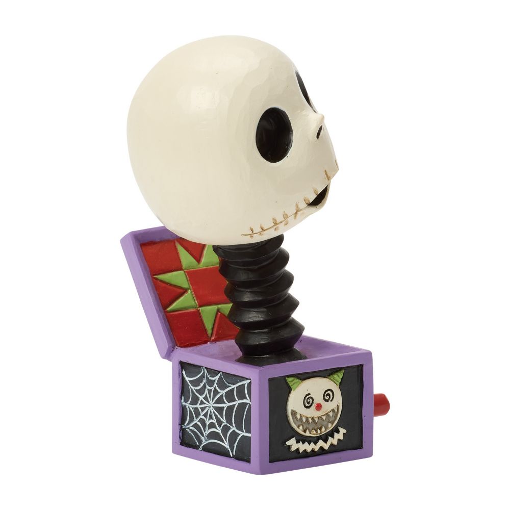 Jack Skellington ''Jack in the Box'' Mini Figure by Jim Shore - The Nightmare Before Christmas