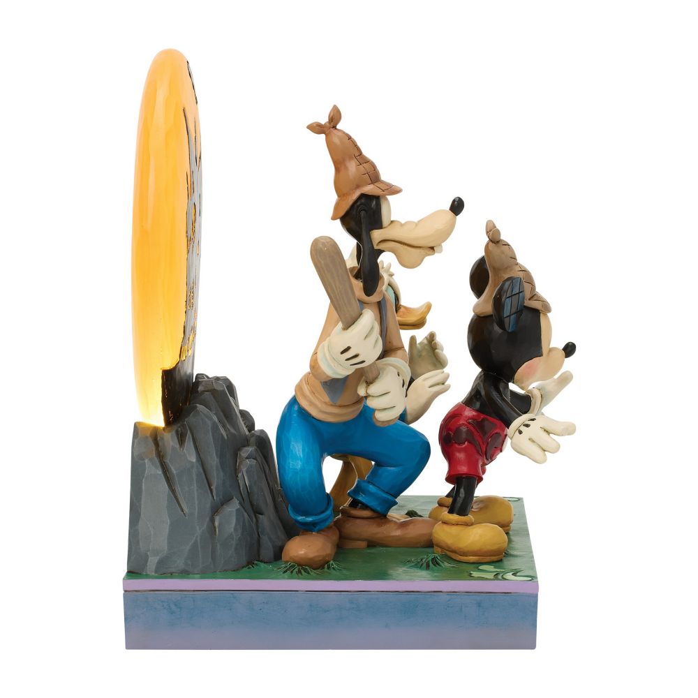 Mickey Mouse and Friends ''Look Out! Ghosts!'' Light-Up Figure by Jim Shore - Lonesome Ghosts