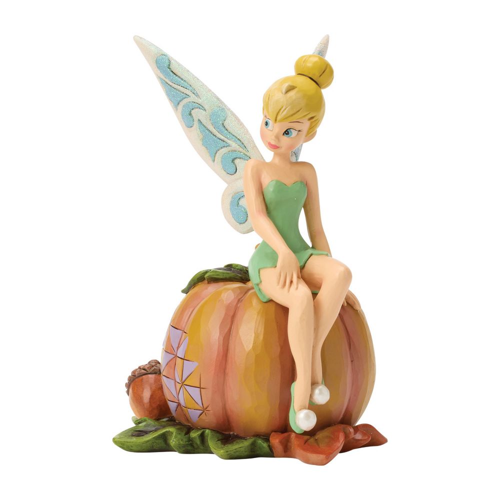 Tinker Bell ''Pumpkin Patch Pixie'' Figure by Jim Shore - Peter Pan