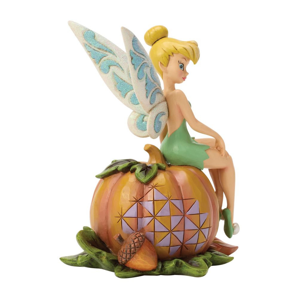 Tinker Bell ''Pumpkin Patch Pixie'' Figure by Jim Shore - Peter Pan