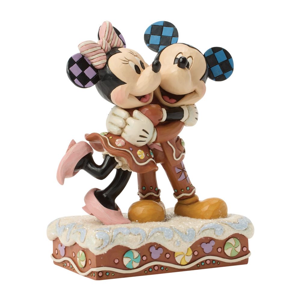 Mickey and Minnie Mouse ''Sugarcoated Sweethearts'' Figure by Jim Shore