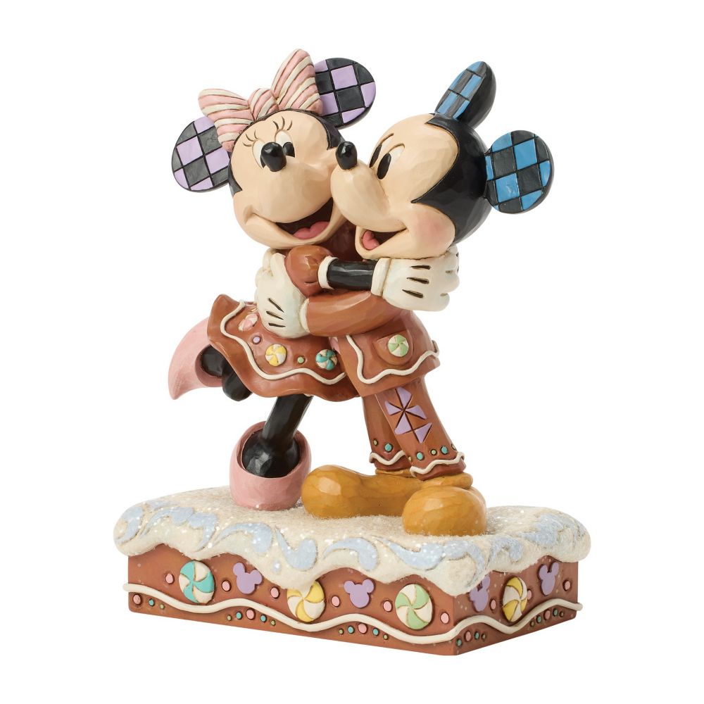 Mickey and Minnie Mouse ''Sugarcoated Sweethearts'' Figure by Jim Shore