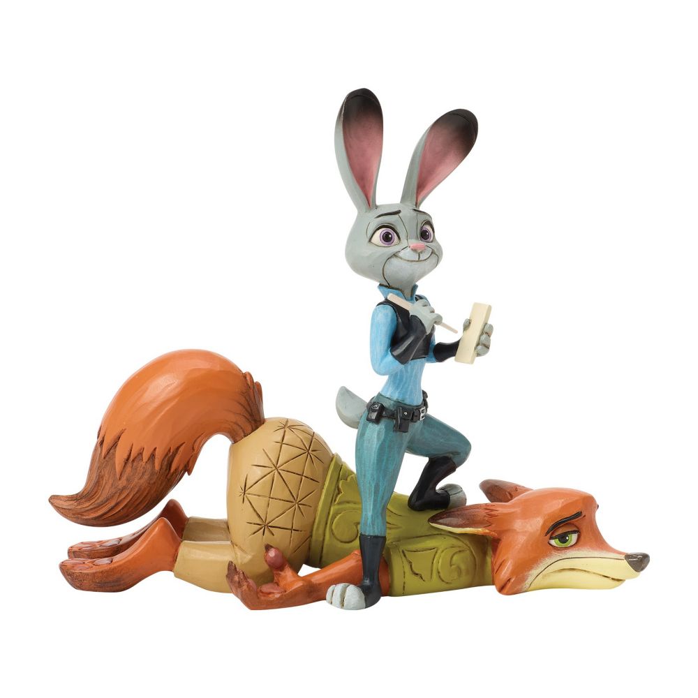 Judy Hopps and Nick Wilde ''It's Called a Hustle Sweetheart'' Figure by Jim Shore - Zootopia