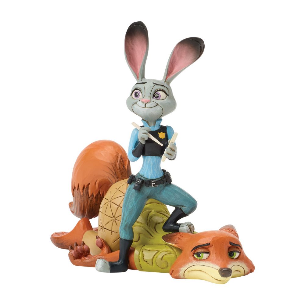 Judy Hopps and Nick Wilde ''It's Called a Hustle Sweetheart'' Figure by Jim Shore - Zootopia