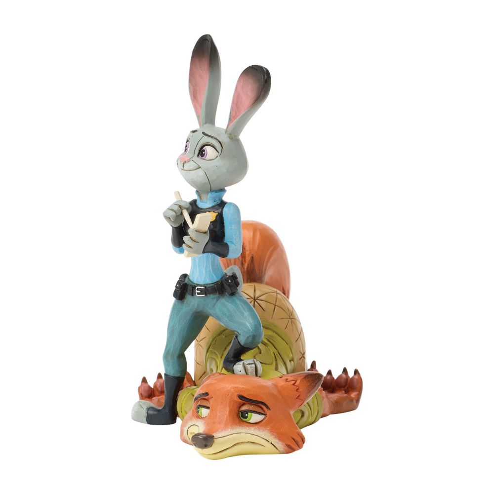 Judy Hopps and Nick Wilde ''It's Called a Hustle Sweetheart'' Figure by Jim Shore - Zootopia