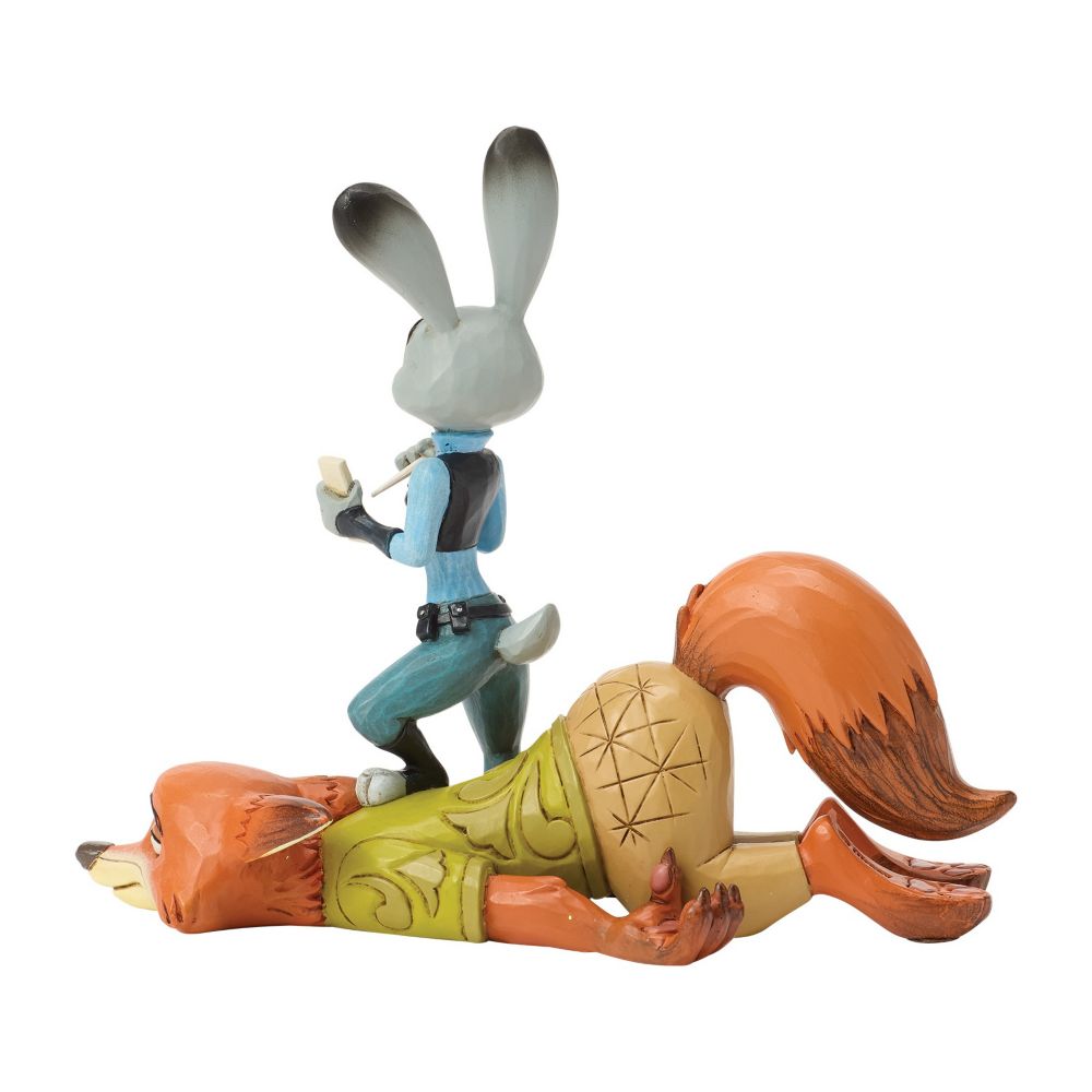 Judy Hopps and Nick Wilde ''It's Called a Hustle Sweetheart'' Figure by Jim Shore - Zootopia
