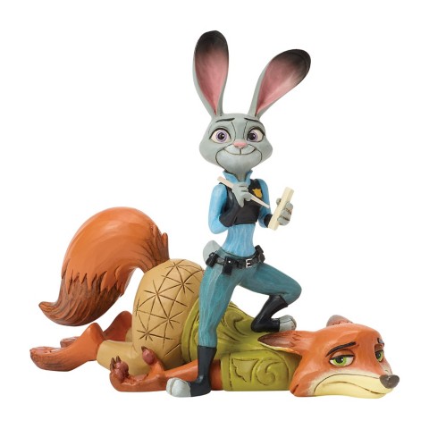 Фигурки Jim Shore Judy Hopps and Nick Wilde ''It's Called a Hustle, Sweetheart'' Figure by Jim Shore – Zootopia