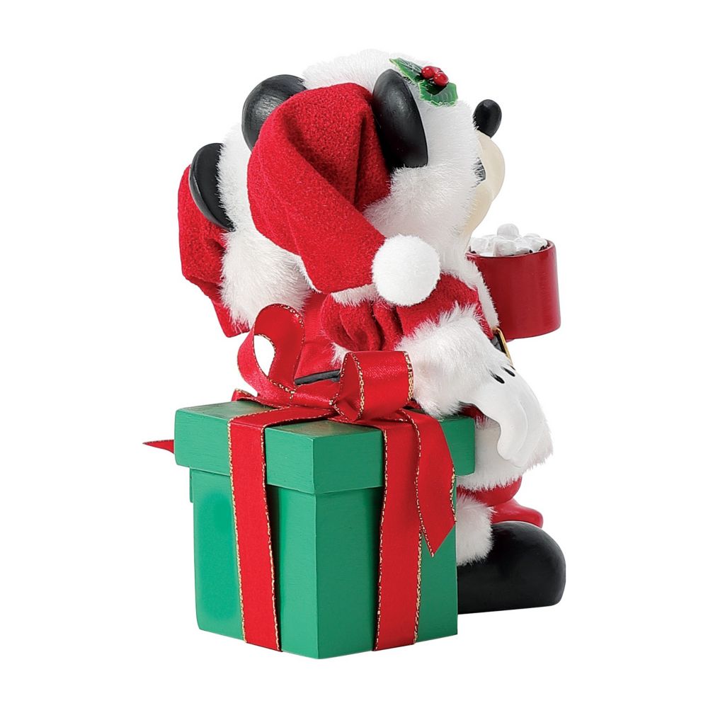 Mickey and Minnie Mouse ''Cocoa Break'' Holiday Figure Set by Department 56 Possible Dreams