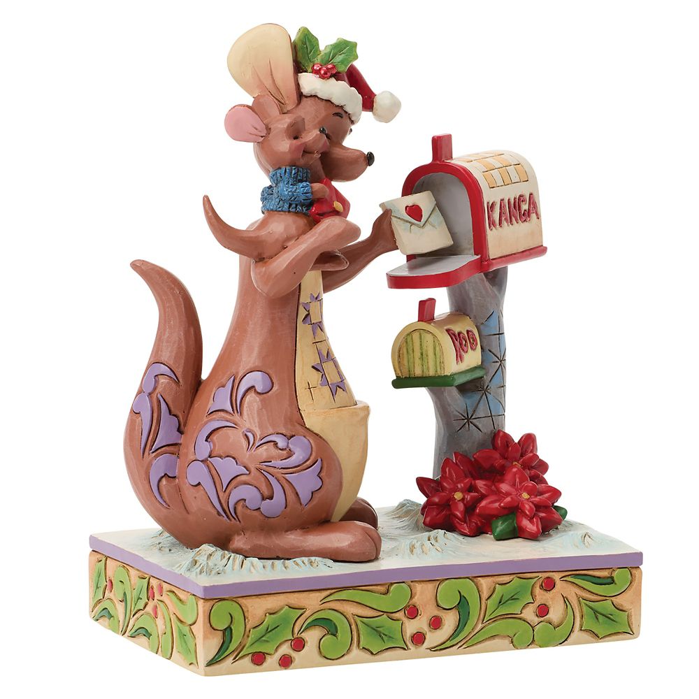 Kanga and Roo ''Roo's Holiday Wish'' Figure by Jim Shore - Winnie the Pooh