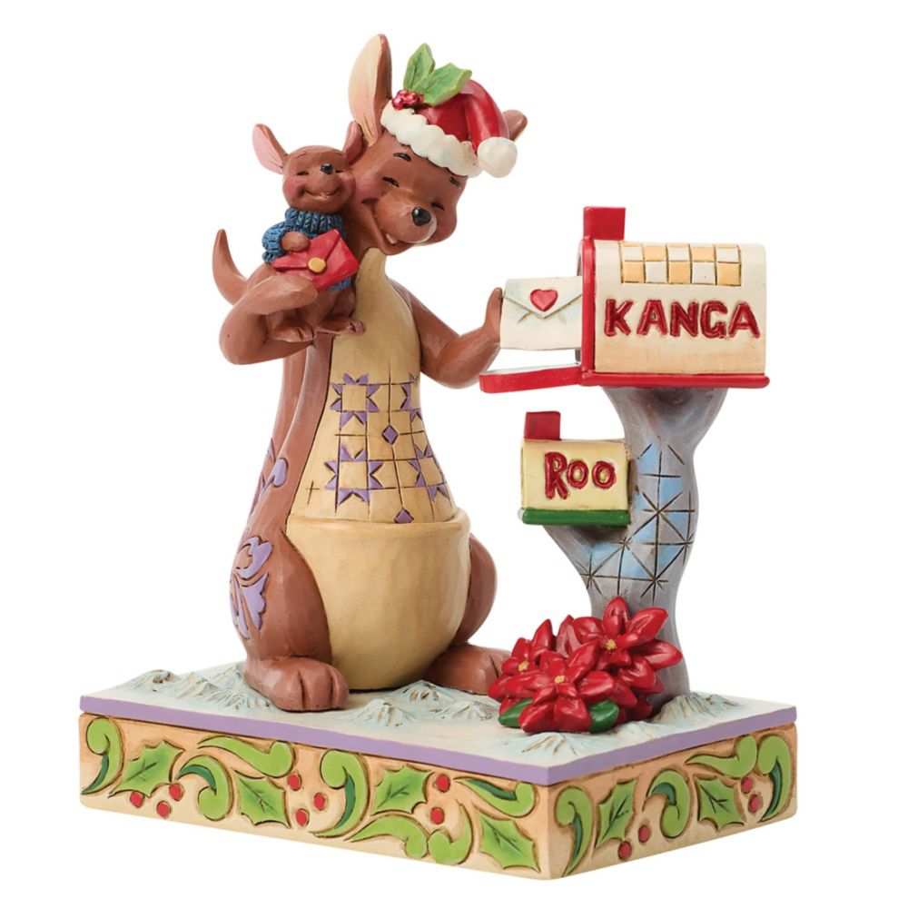 Kanga and Roo ''Roo's Holiday Wish'' Figure by Jim Shore - Winnie the Pooh