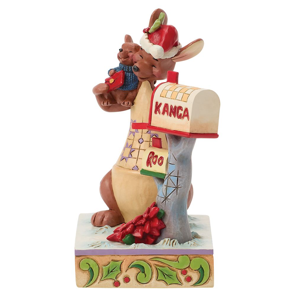 Kanga and Roo ''Roo's Holiday Wish'' Figure by Jim Shore - Winnie the Pooh