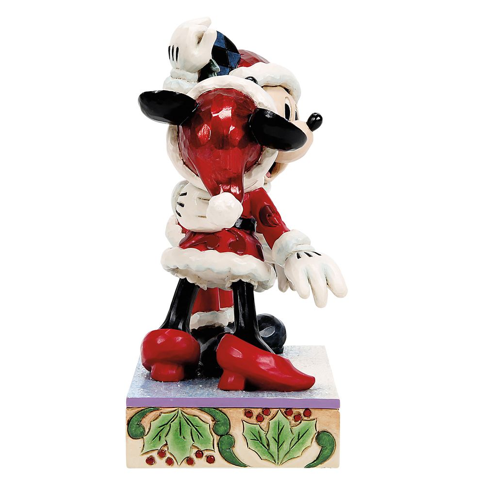 Mickey and Minnie Mouse ''Mistletoe Moments'' Figure by Jim Shore