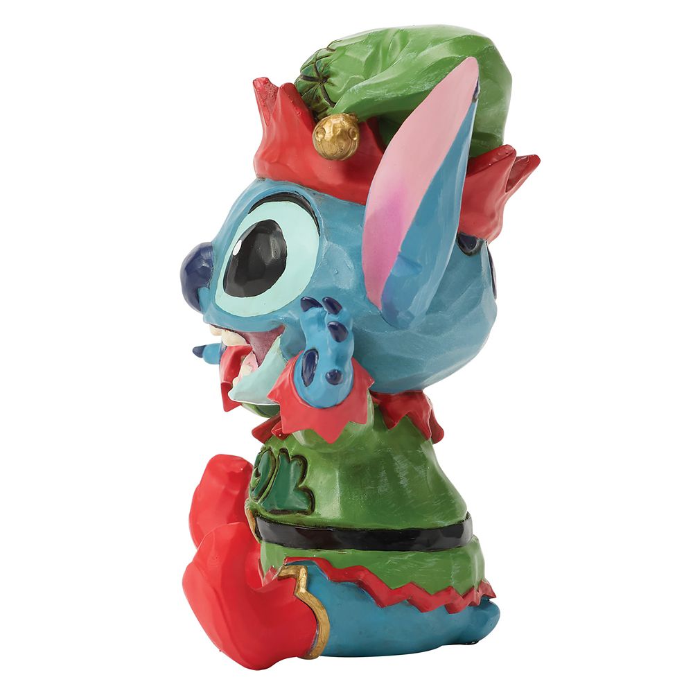 Stitch Elf Mini Figure by Jim Shore - Lilo & Stitch