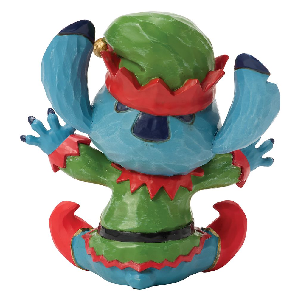 Stitch Elf Mini Figure by Jim Shore - Lilo & Stitch