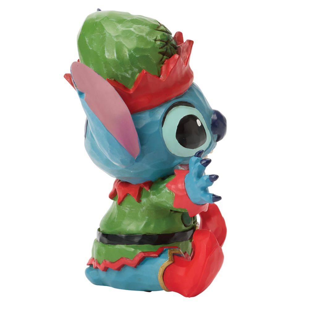 Stitch Elf Mini Figure by Jim Shore - Lilo & Stitch