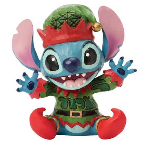 Фигурки Jim Shore Stitch Elf Mini Figure by Jim Shore – Lilo & Stitch