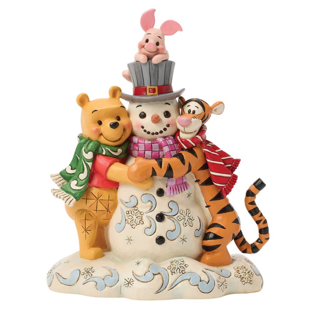 Winnie the Pooh and Pals ''A Chilly Creation'' Figure by Jim Shore
