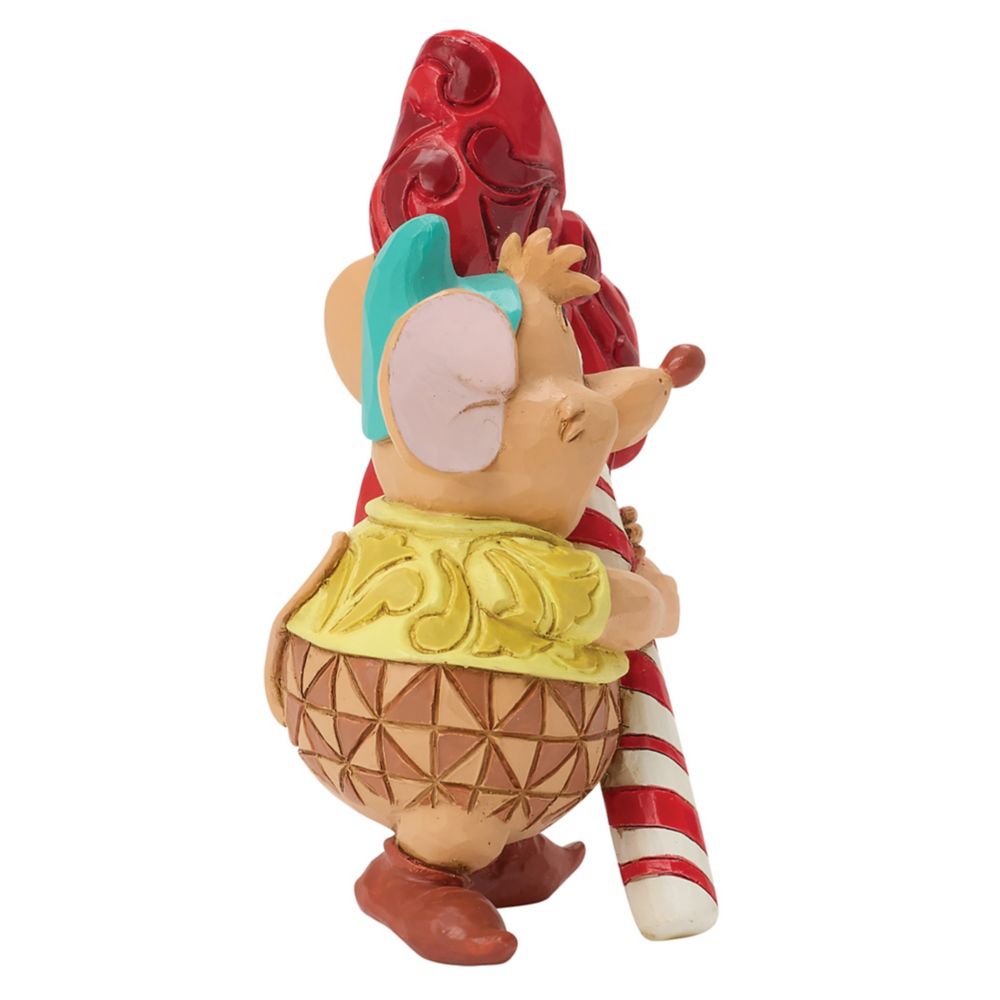Gus with Candy Cane Mini Figure by Jim Shore - Cinderella