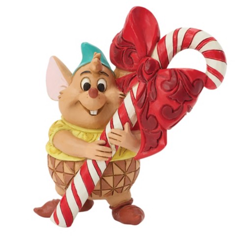 Фигурки Jim Shore Gus with Candy Cane Mini Figure by Jim Shore – Cinderella