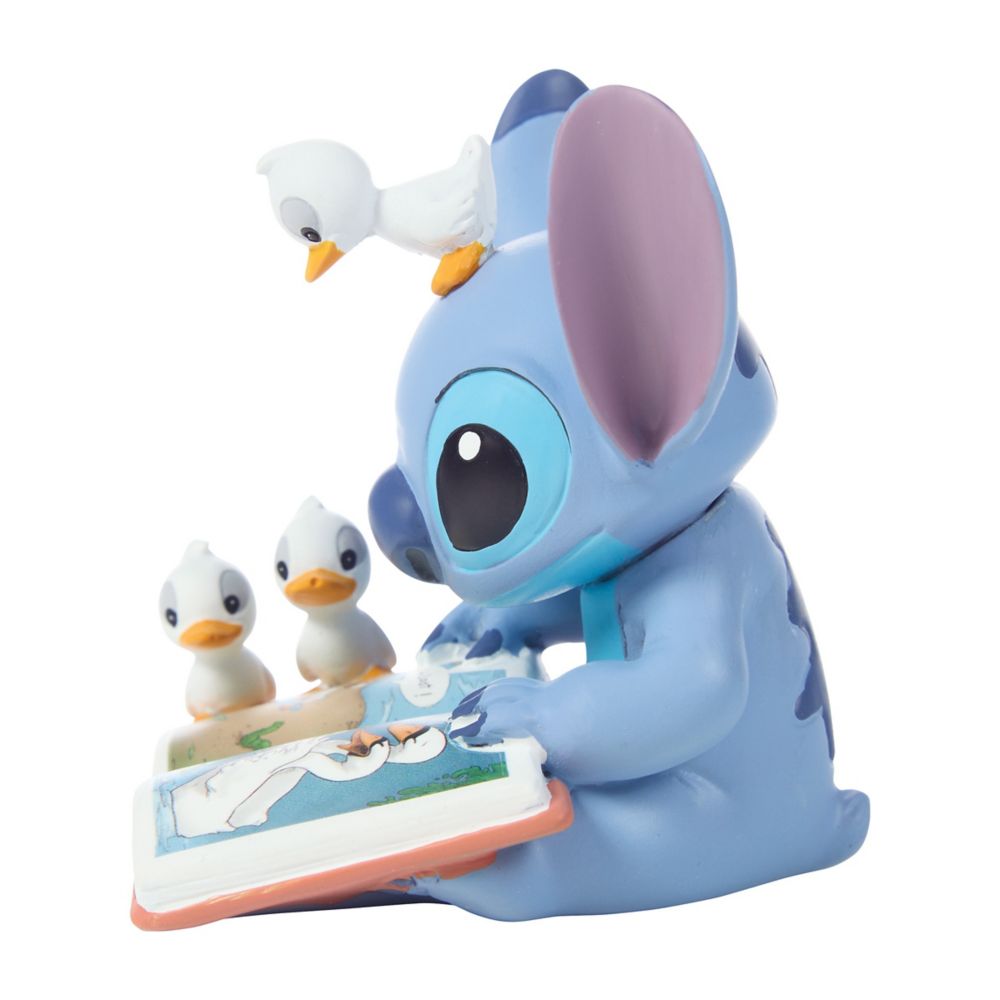 Stitch and Ducklings ''I'm Lost'' Mini Figure by Precious Moments &ndash; Lilo & Stitch