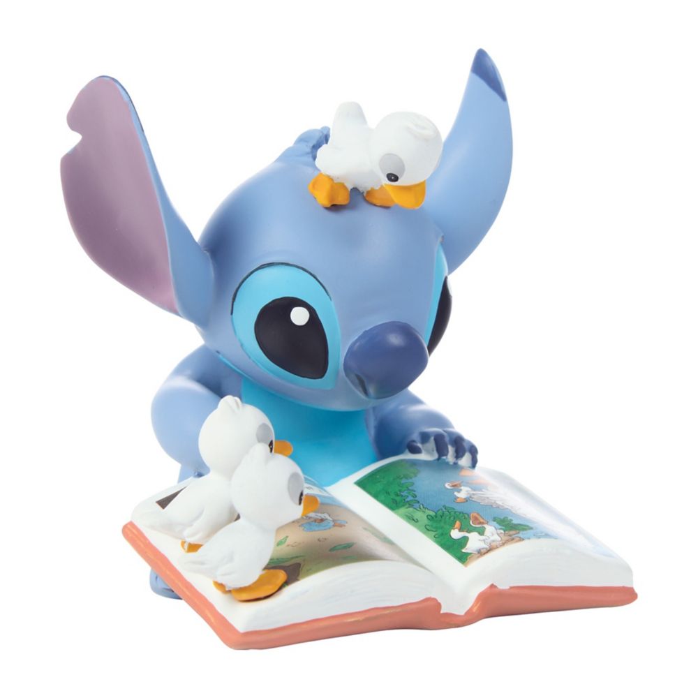 Stitch and Ducklings ''I'm Lost'' Mini Figure by Precious Moments &ndash; Lilo & Stitch