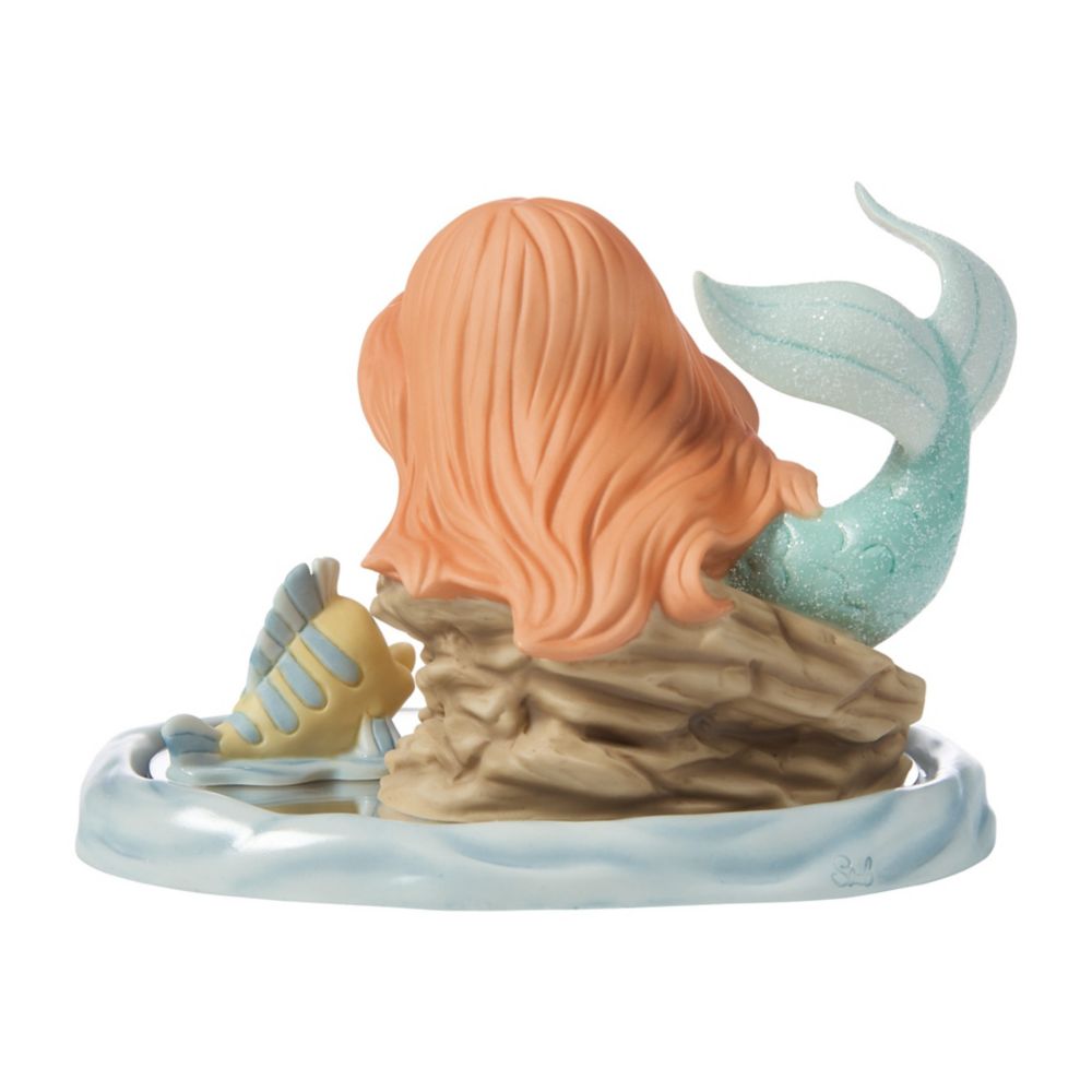 Ariel and Flounder ''Sea the Treasure Beneath the Surface'' Figure by Precious Moments &ndash; The Little Mermaid