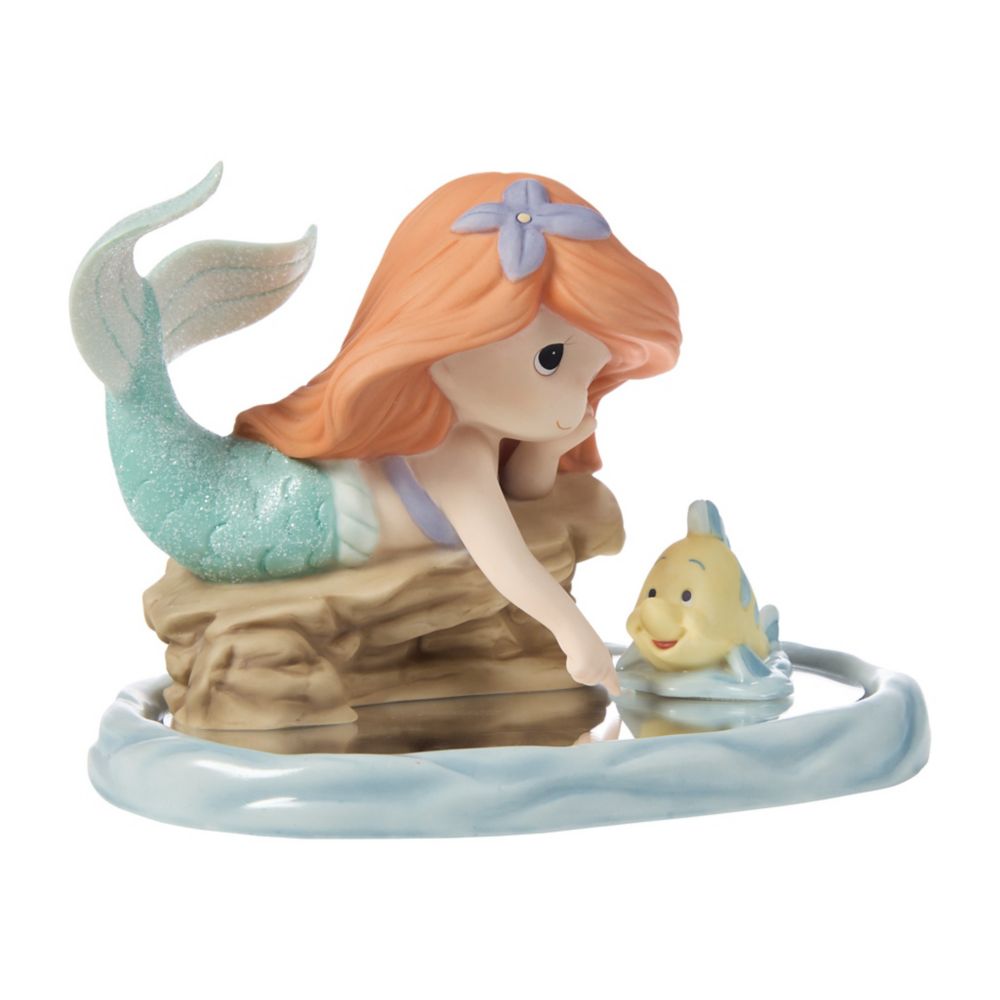 Ariel and Flounder ''Sea the Treasure Beneath the Surface'' Figure by Precious Moments &ndash; The Little Mermaid