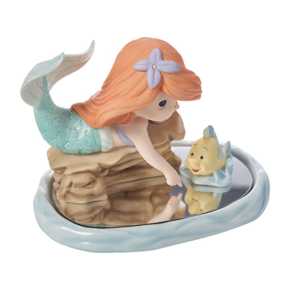 Ariel and Flounder ''Sea the Treasure Beneath the Surface'' Figure by Precious Moments &ndash; The Little Mermaid