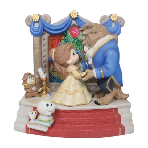 Precious Moments Beauty and the Beast ''Life is a Beautiful Dance With You'' Figure – Limited Edition