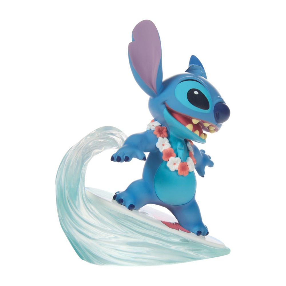 Stitch ''Riding the Waves'' Figure by Precious Moments &ndash; Lilo & Stitch