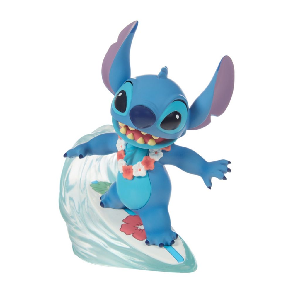 Stitch ''Riding the Waves'' Figure by Precious Moments &ndash; Lilo & Stitch