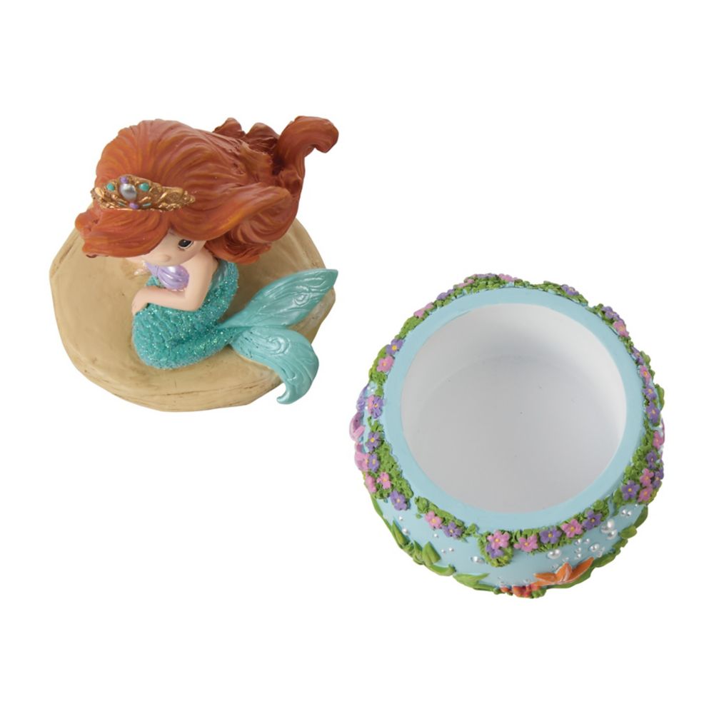 Ariel ''Explore This Wonderful World'' Trinket Box by Precious Moments &ndash; The Little Mermaid