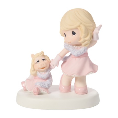 Фигурки Precious Moments Miss Piggy and Girl ''Our Friendship is Fabulous'' Figure by Precious Moments – The Muppets