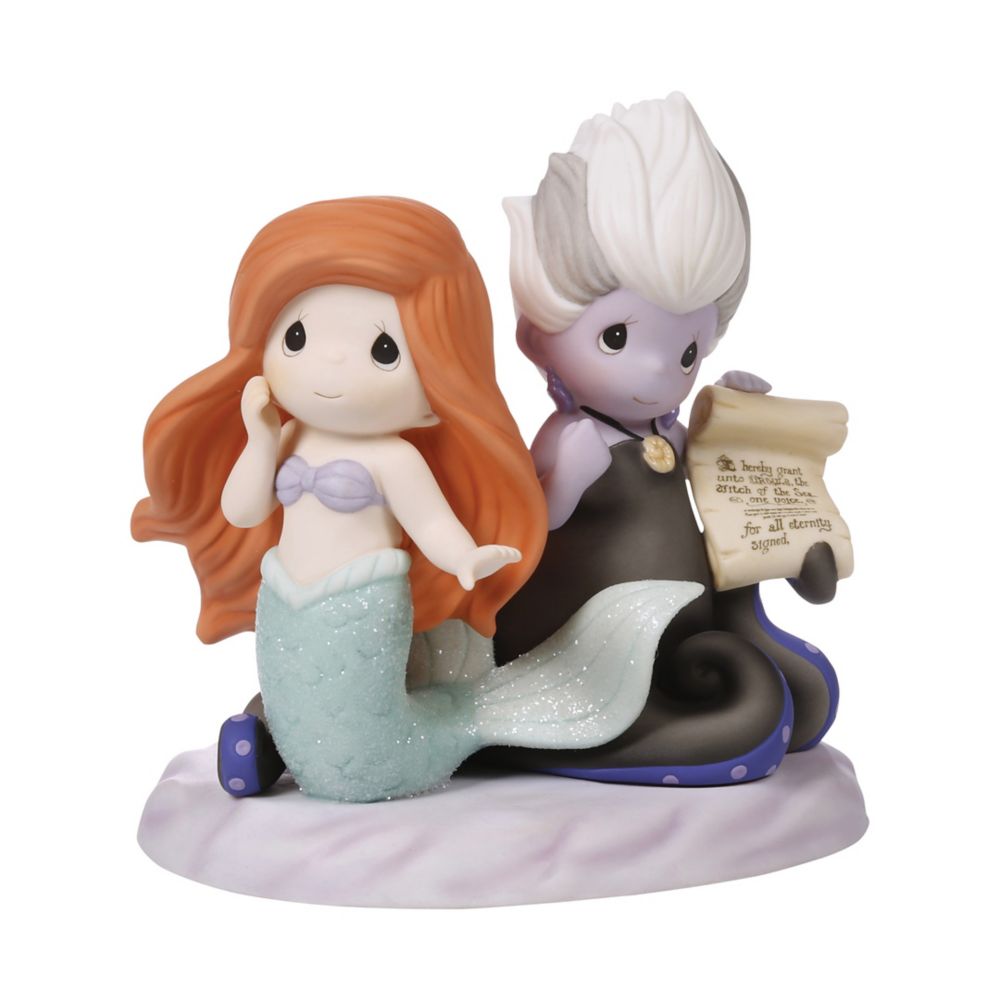 Ariel and Ursula ''Make Waves in the Sea'' Figure by Precious Moments &ndash; The Little Mermaid