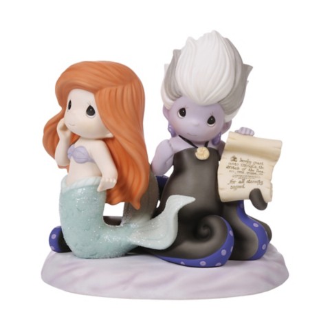 Фигурки Precious Moments Ariel and Ursula ''Make Waves in the Sea'' Figure by Precious Moments – The Little Mermaid