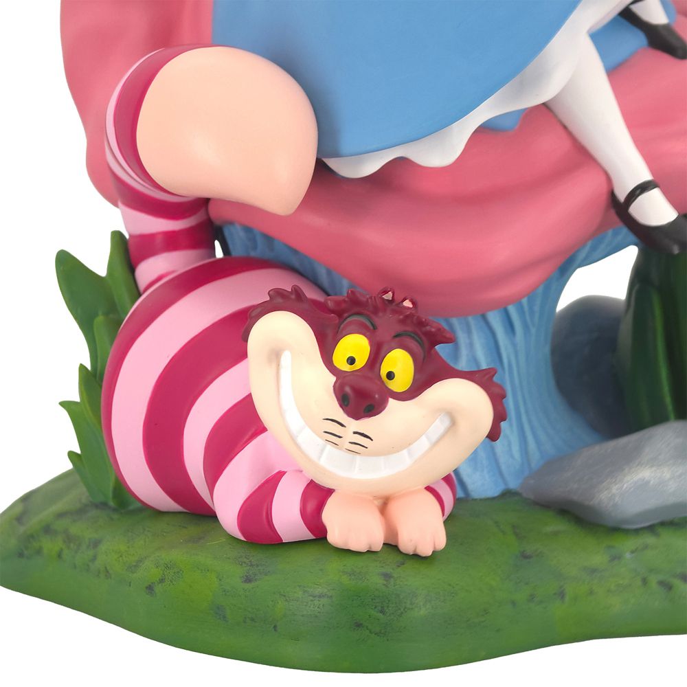 Alice and Cheshire Cat Figure by Enesco &ndash; Alice in Wonderland 75th Anniversary