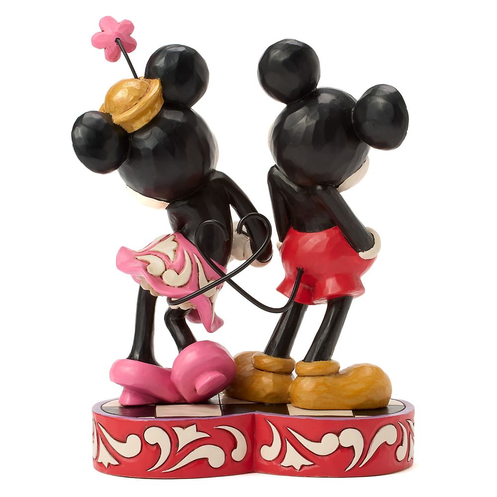 Mickey and Minnie Mouse ''Tails of True Love'' Figure by Jim Shore