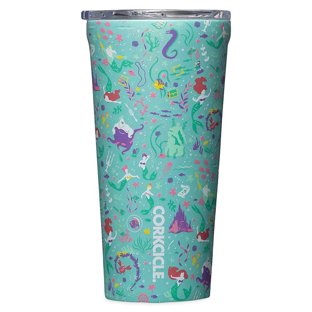 The Little Mermaid Stainless Steel Tumbler by Corkcicle Disney Store