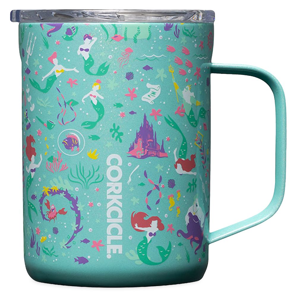 The Little Mermaid Stainless Steel Mug by Corkcicle Disney Store