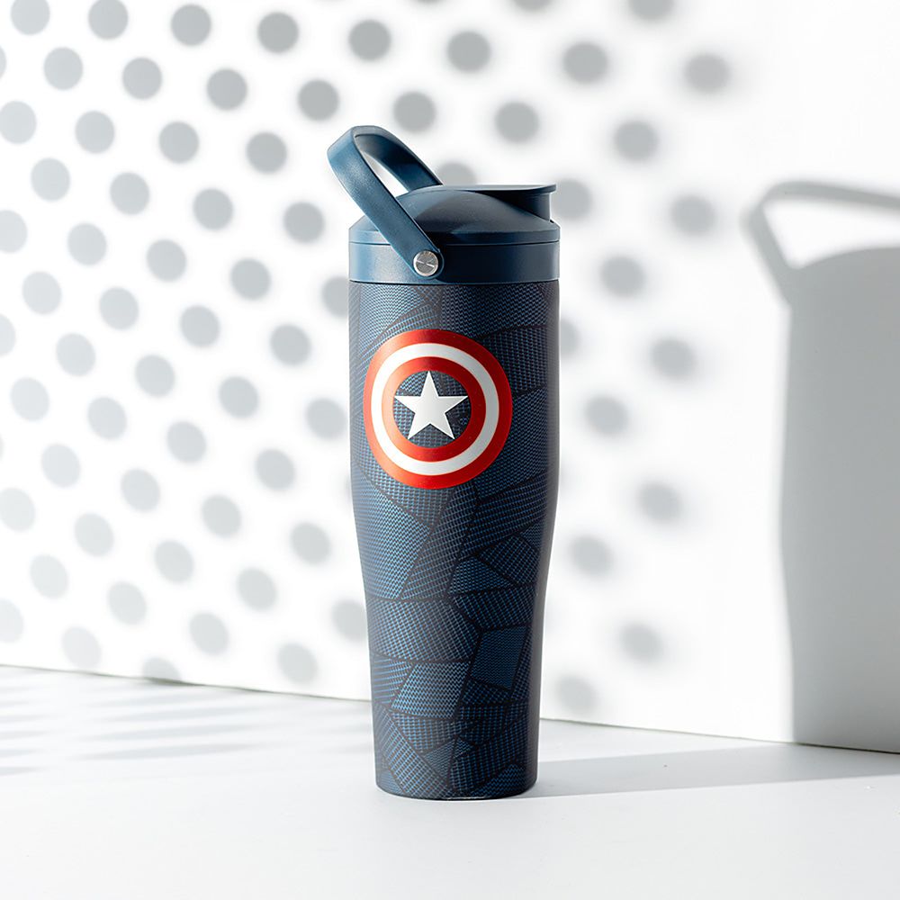 Captain America Stainless Steel Protein Shaker by Corkcicle