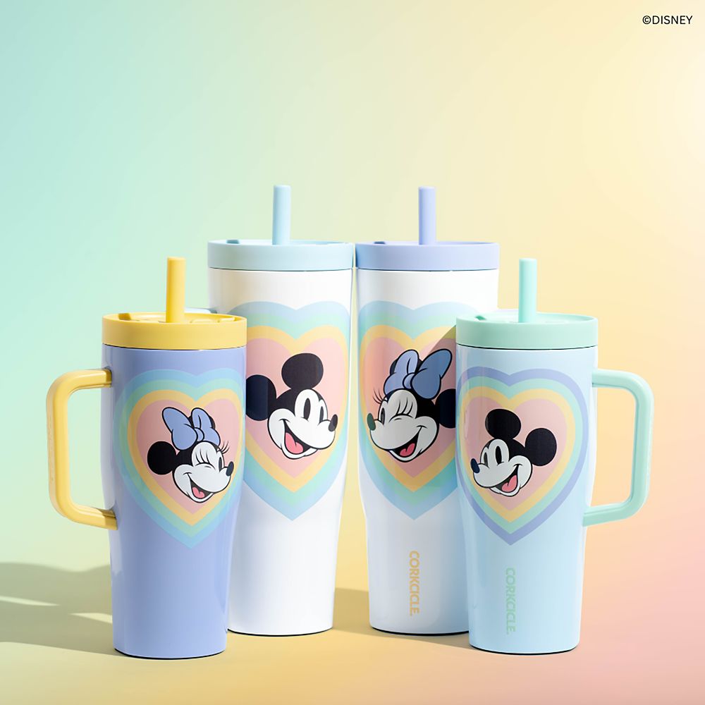 Mickey Mouse Stainless Steel 20 oz. Cruiser Cup with Straw by Corkcicle
