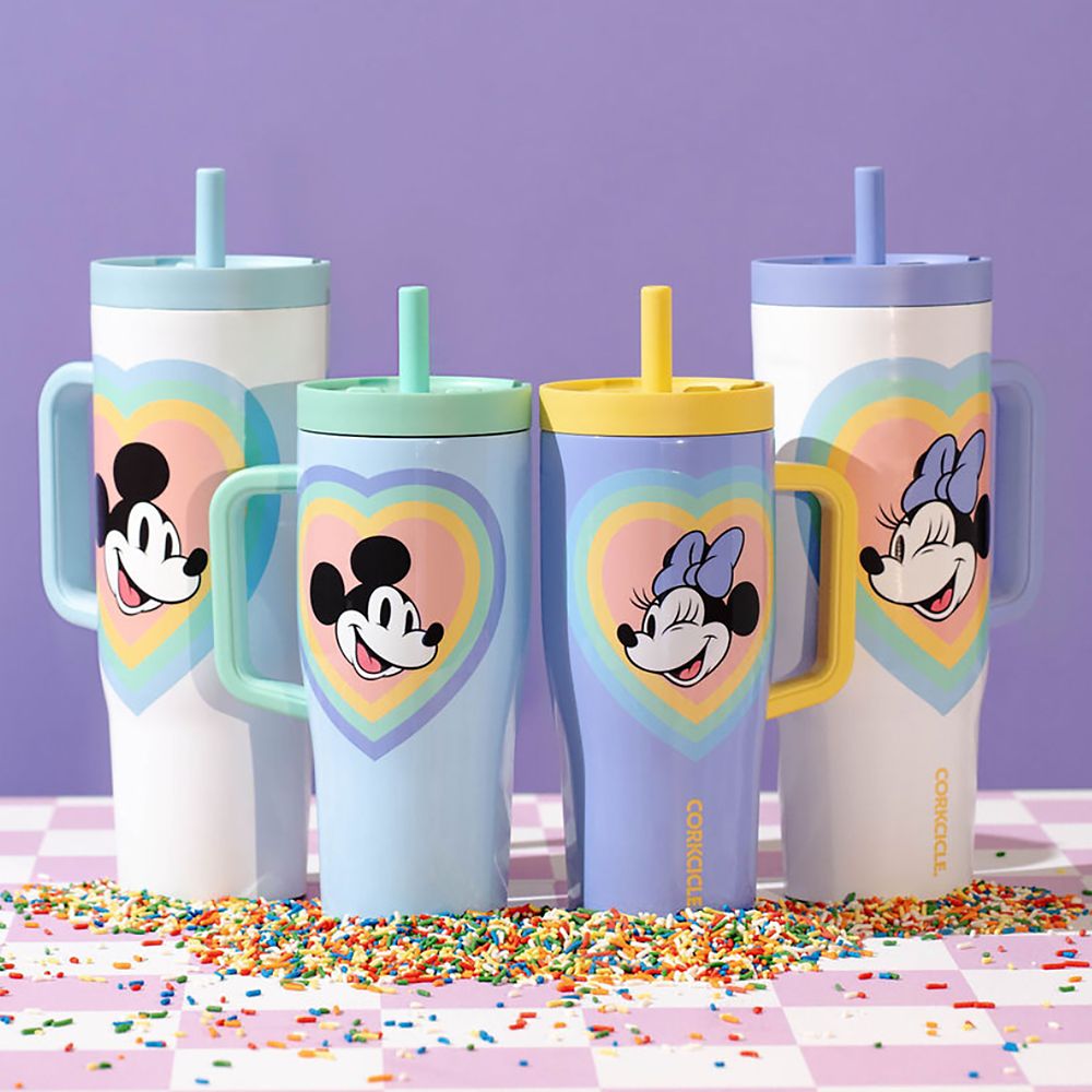 Mickey Mouse Stainless Steel 20 oz. Cruiser Cup with Straw by Corkcicle