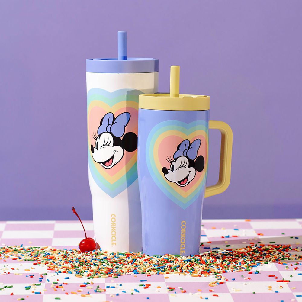 Minnie Mouse Stainless Steel 20 oz. Cruiser Cup with Straw by Corkcicle