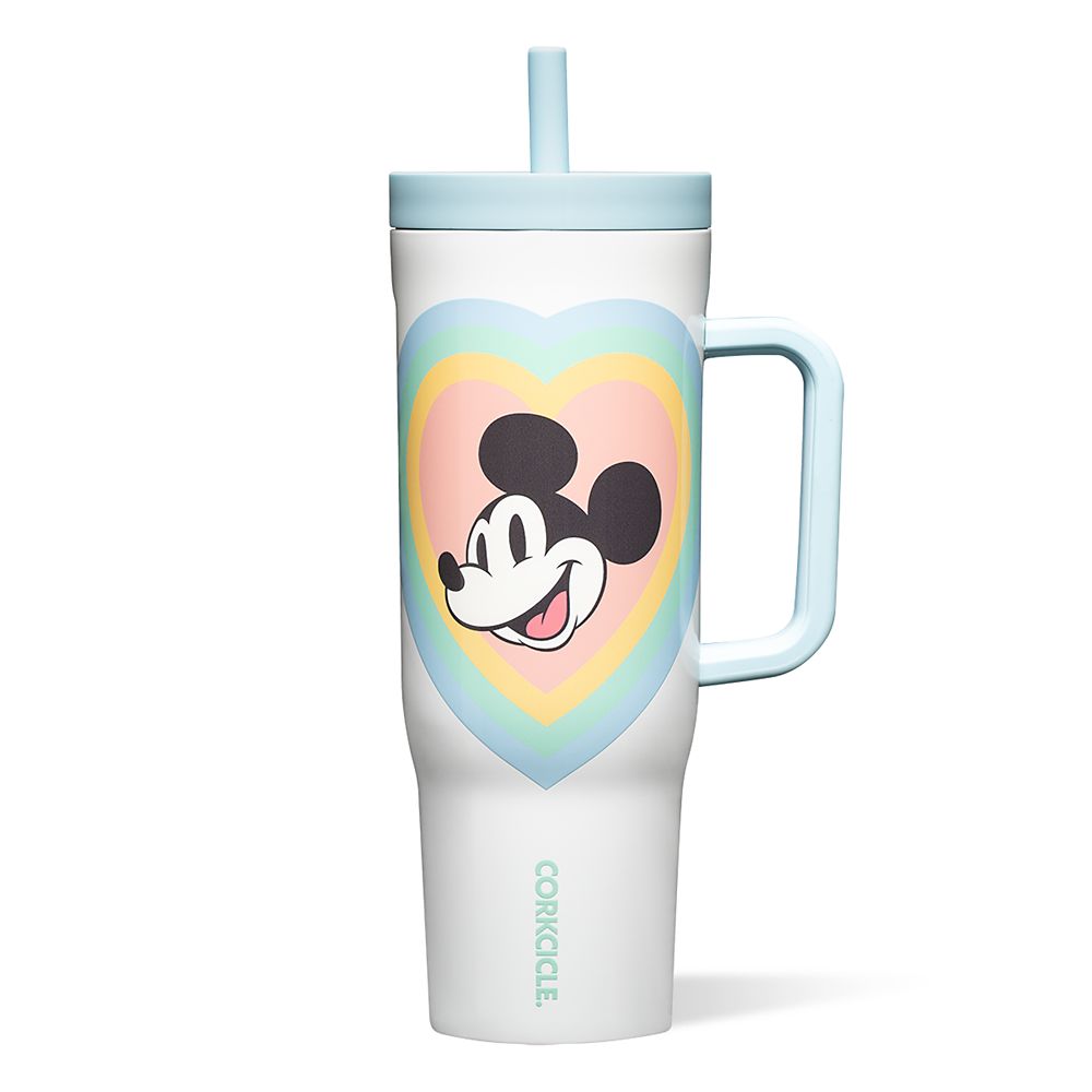 Mickey Mouse Stainless Steel 40 oz. Cruiser Cup with Straw by Corkcicle