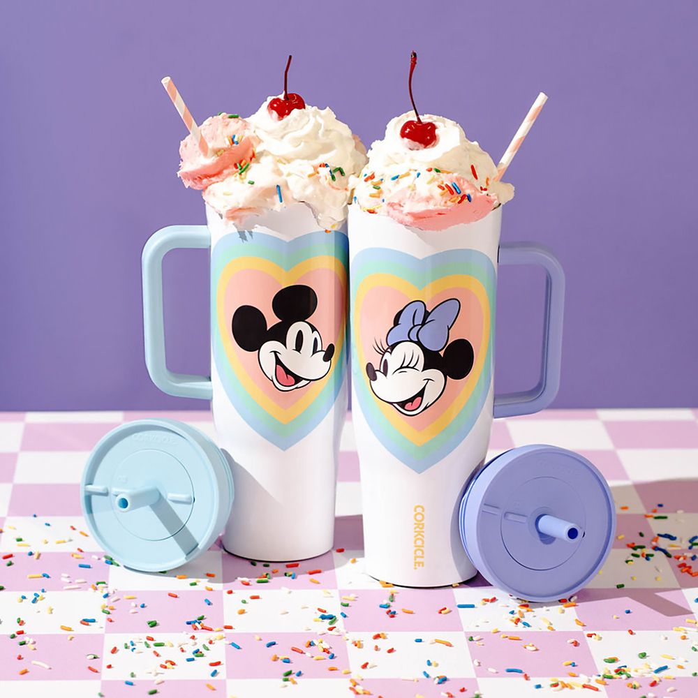 Mickey Mouse Stainless Steel 40 oz. Cruiser Cup with Straw by Corkcicle